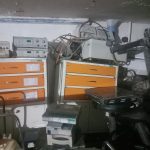 دستگاه آزمایشگاهی فیزیوتراپی اوون دستگاه نوارقلب وتخت اتوآنالایزربیوشیمی ترالی وسایر