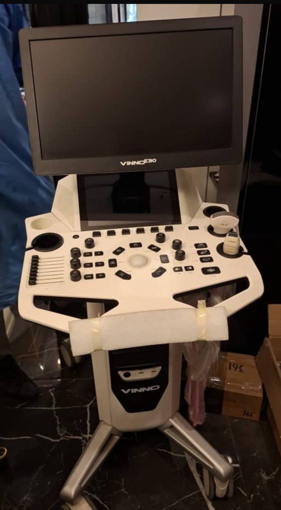 واگذاری فوری دستگاه سونوگرافی Vinno E30 آکبند با شرایط اقساط