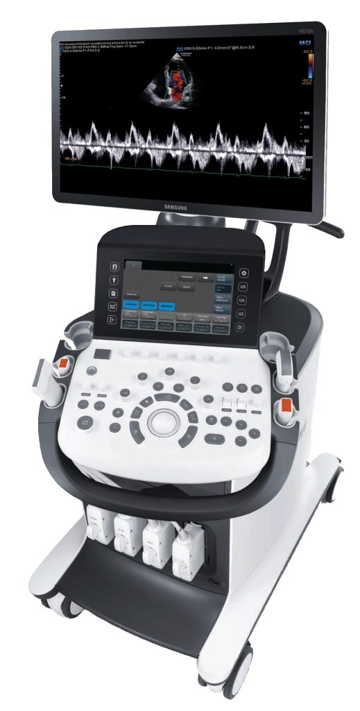 دستگاه اکو کاردیوگرافی رنگی اکبند سامسونگ HS70