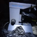 میکروسکوپ سالم و منبع تغذیه متغیر